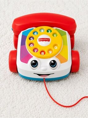 Fisher Price Chatter Telephone Pull Toy Toddler Learning Toy